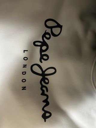 Sudadera Pepe Jeans Blanca