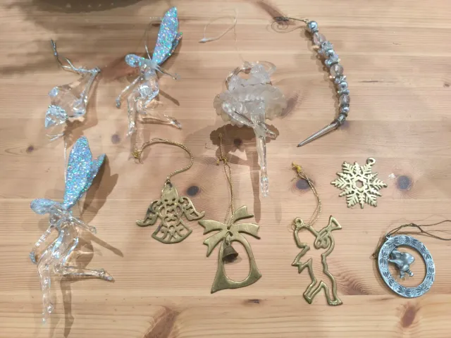 Decorazioni natalizie vintage