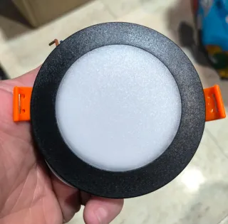 Pack 6 Focos LED Boyir 6W Negros Regulables