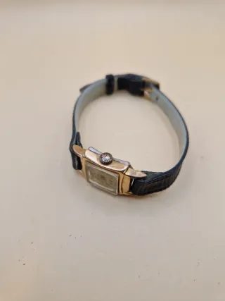 Orologio Lanco Vintage Oro Nero