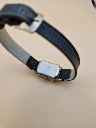 Orologio Lanco Vintage Oro Nero