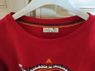 Maglietta OVS ragazzo 13-14 anni rossa