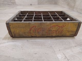 Scatola in legno Coca Cola Vintage