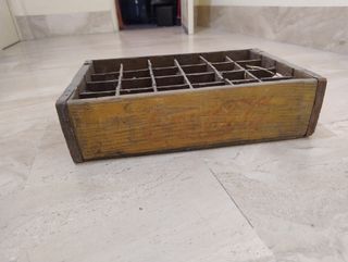 Scatola in legno Coca Cola Vintage