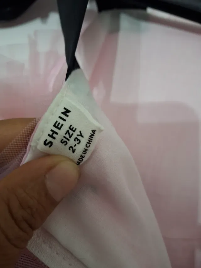 Abito in tulle per bambina rosa