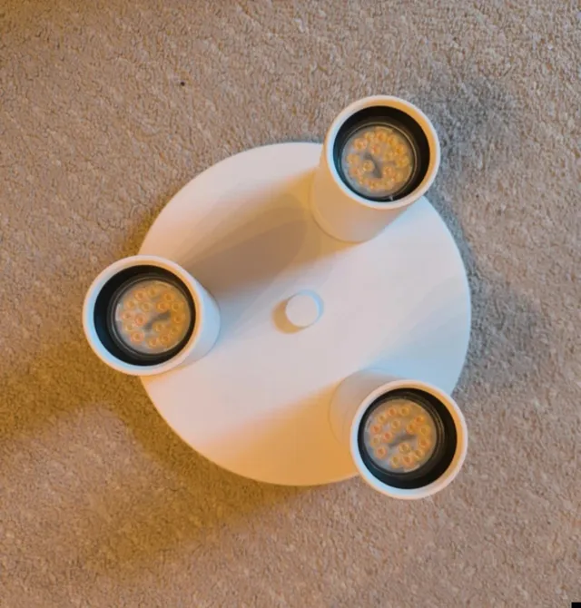 Lámpara Techo Ikea Orientable Blanca