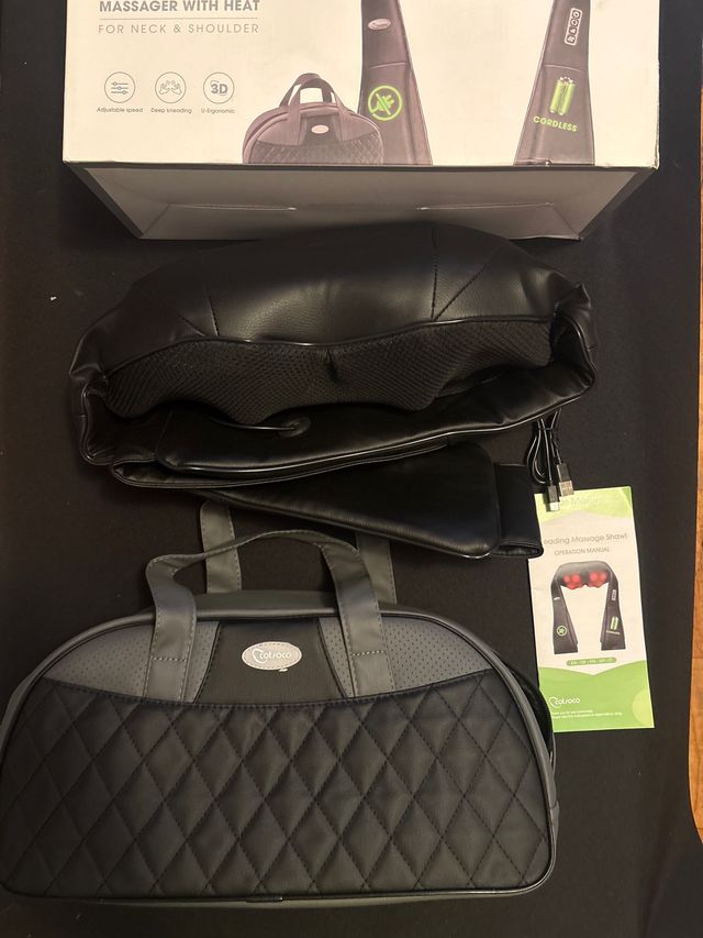 Masajeador Cuello Hombros Shiatsu 3D