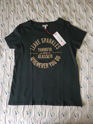 Camiseta Street One verde oliva talla M