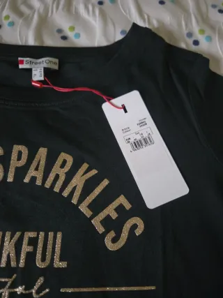 Camiseta Street One verde oliva talla M