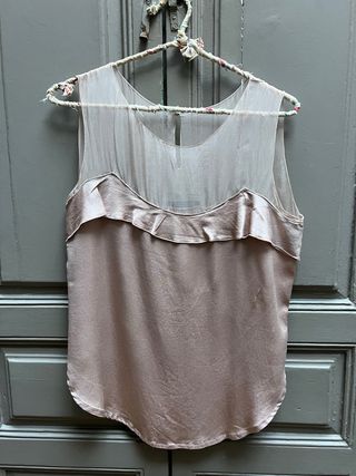 Alberta Ferretti Top Rosa Palo