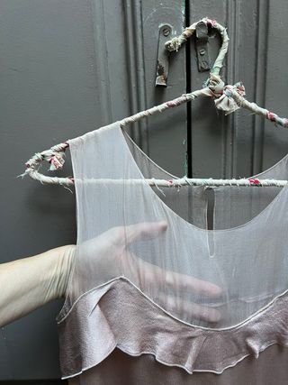 Alberta Ferretti Top Rosa Palo