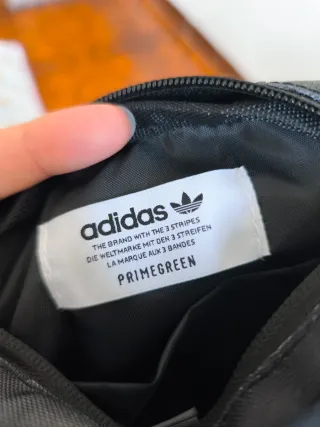 Bandolera Adidas Negra Camuflaje