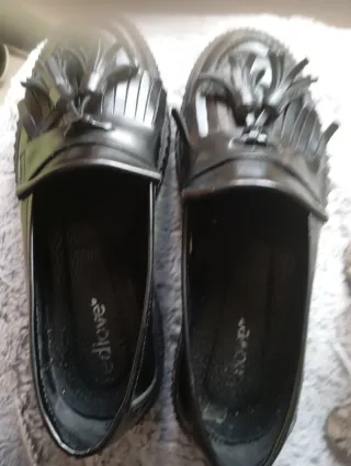 Mocasines negros mujer talla 39