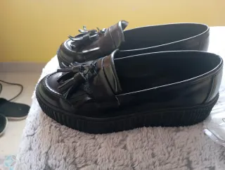 Mocasines negros mujer talla 39