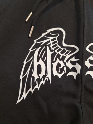 Pantalón corto chándal BLESSED negro (NUEVO)