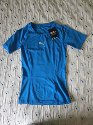 Camiseta Puma Mujer Talla S Azul