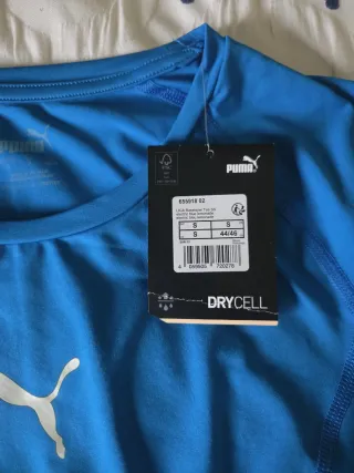 Camiseta Puma Mujer Talla S Azul