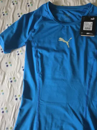 Camiseta Puma Mujer Talla S Azul