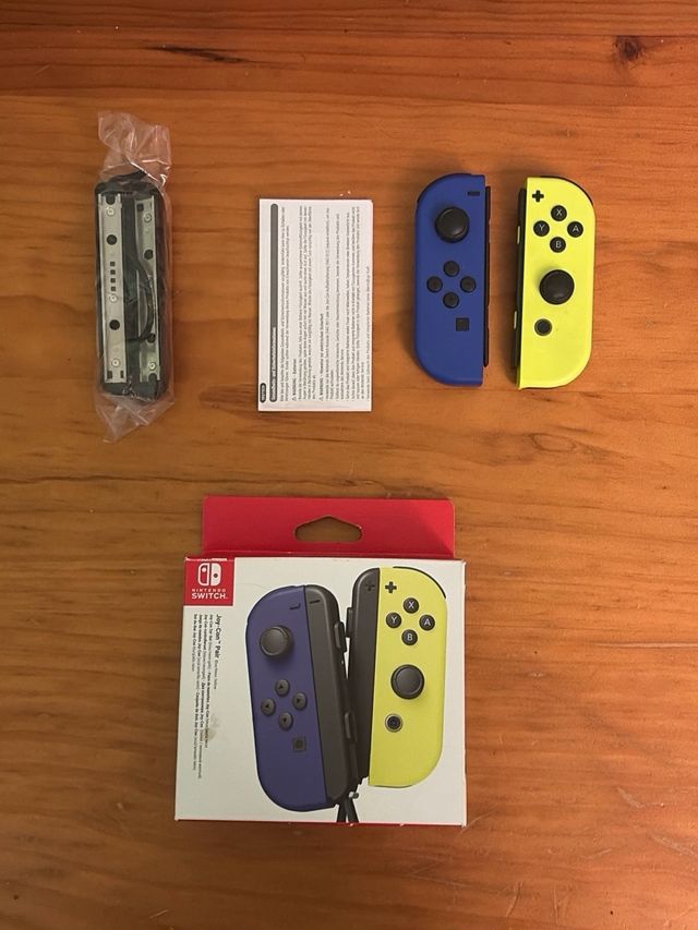 Joy-Con Nintendo Switch Azul y Amarillo originales