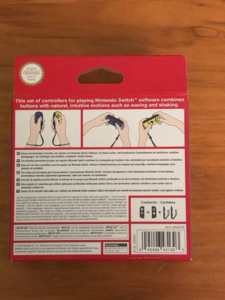 Joy-Con Nintendo Switch Azul y Amarillo originales