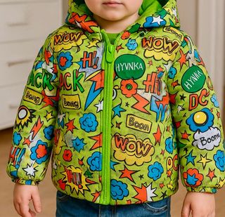 Giubbino nuovo doubleface Small Gang bimbo 18 mesi