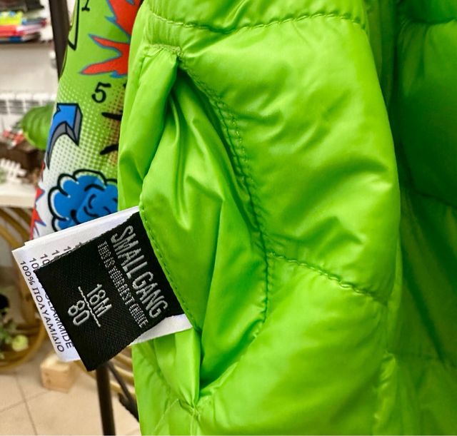 Giubbino nuovo doubleface Small Gang bimbo 18 mesi