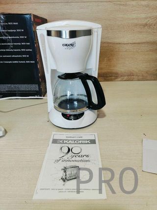 Cafetera con temporizador digital - Kalorik