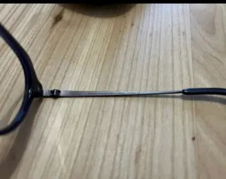 Gafas pasta acetato azul y plata