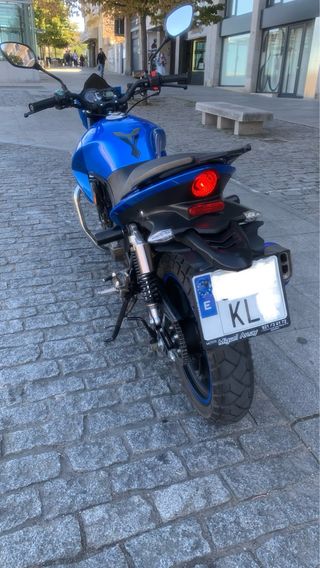 Moto 125cc Azul