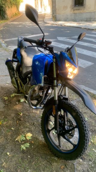 Moto 125cc Azul