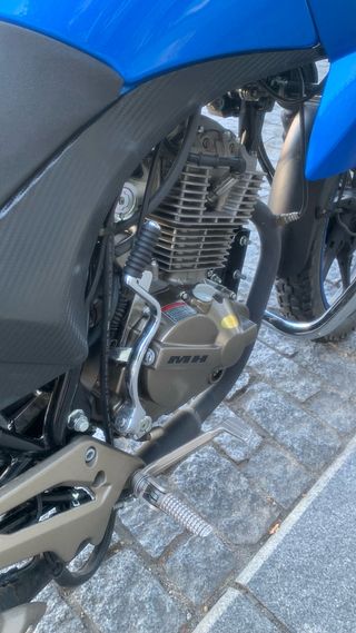 Moto 125cc Azul