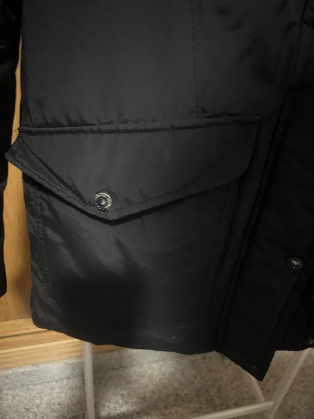 Chaqueta Invierno Bershka Negra