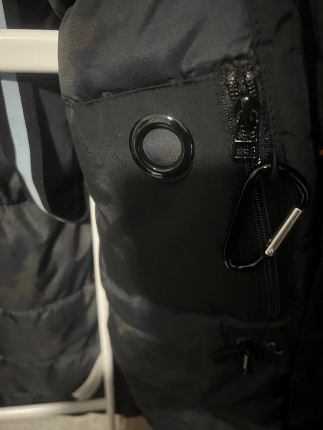 Chaqueta Invierno Bershka Negra