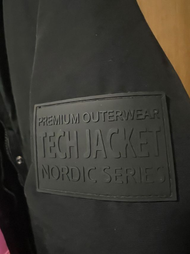 Chaqueta Invierno Bershka Negra