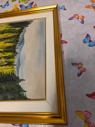 Quadro paesaggio montagna