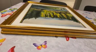 Quadro paesaggio montagna