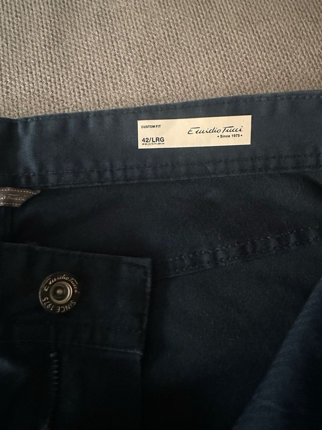 Pantalón vestir verde talla 42