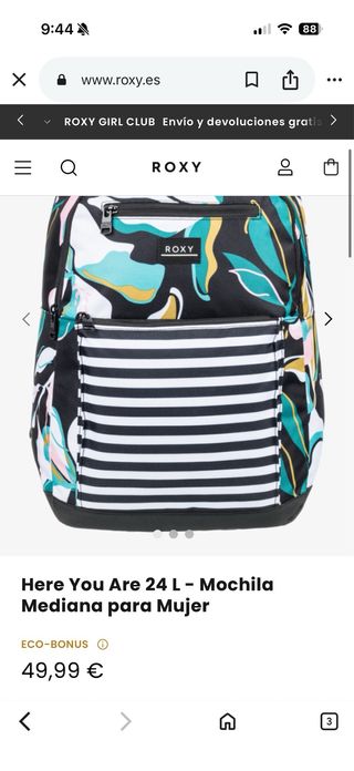 Mochila Roxy 24L - Grande