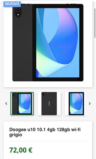 Tablet DOOGEE U 10 128GB 4GB RAM