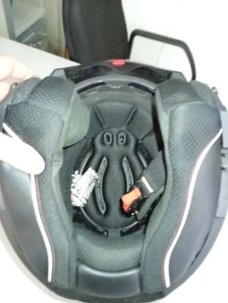 Casco LS2 Strobe II Gris y Amarillo Talla L.