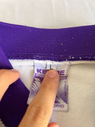 Camiseta Real Madrid 1996/97 Kelme Teka