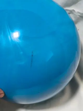 Bola de bolos infantil azul