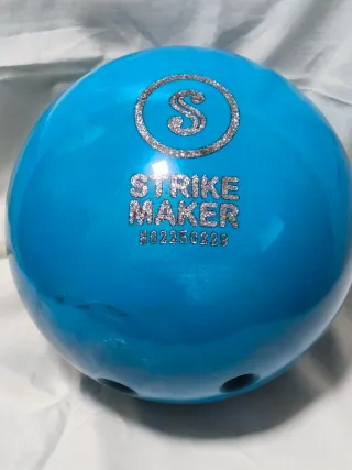 Bola de bolos infantil azul