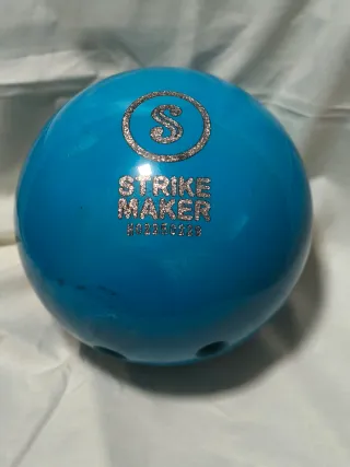 Bola de bolos infantil azul