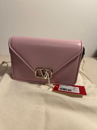 Borsa Valentino Rosa con tracolla nuova