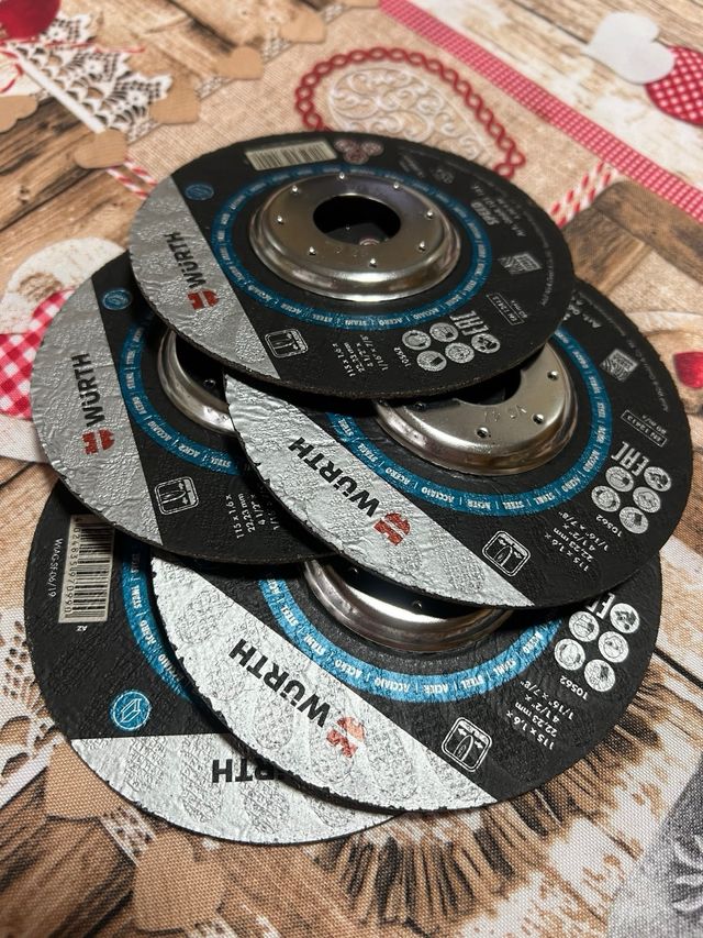 Disco taglio Wurth 115mm 5 pezzi