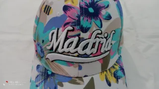Gorra Madrid Multicolor Floral
