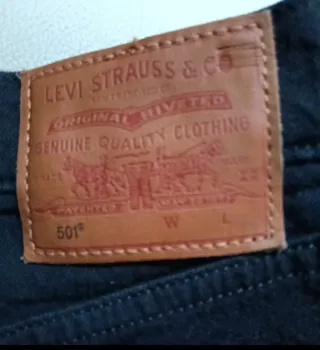 Pantalón Levi's 501 Negro