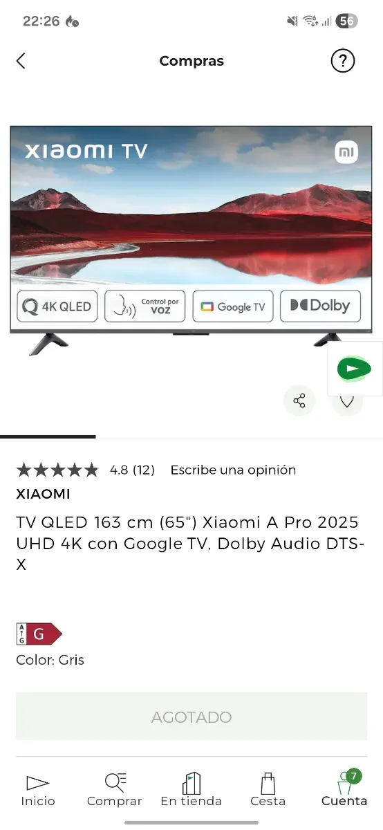 TV Xiaomi 65 Pro