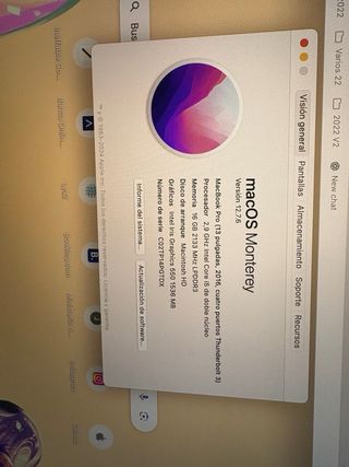 MacBook Pro 13 2016 (4 puertos)